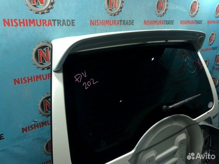 Дверь багажника Mitsubishi Pajero V87W 6G75 №202