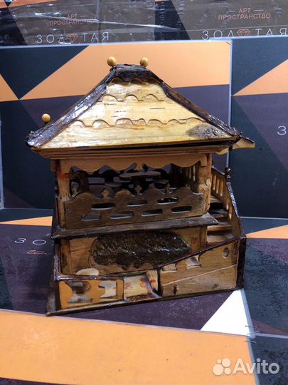 Шкатулка Дом Ручная работа