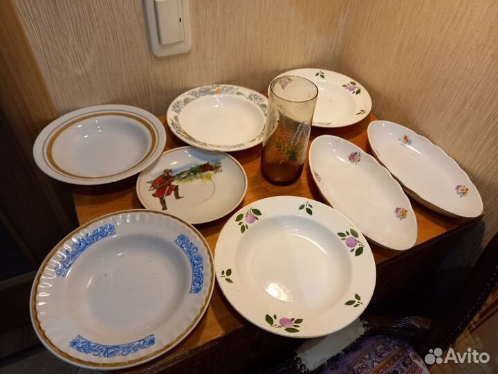 Тарелки суповые СССР