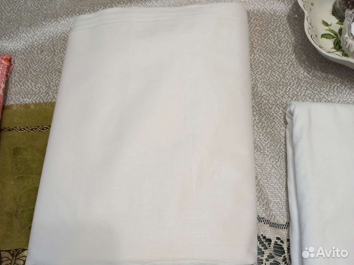 Ткань хлопок белый
