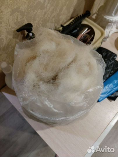 Пух и шерсть собачья, от домашней собачки, 230гр