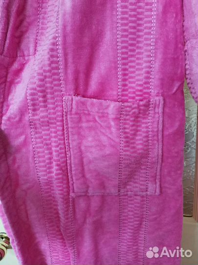 Халат махровый женский