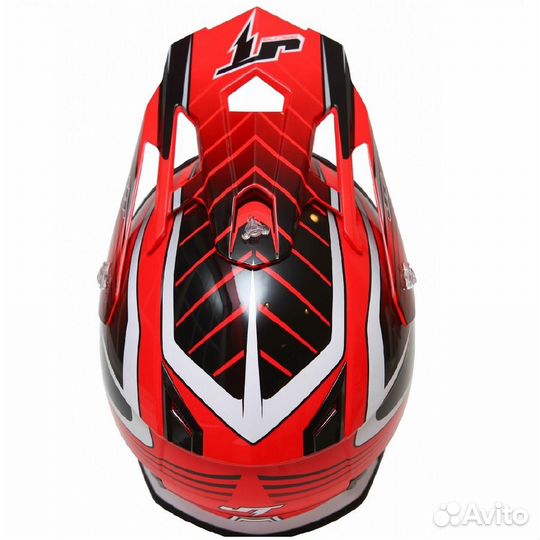 Мотошлем JT ALS1 White-Red