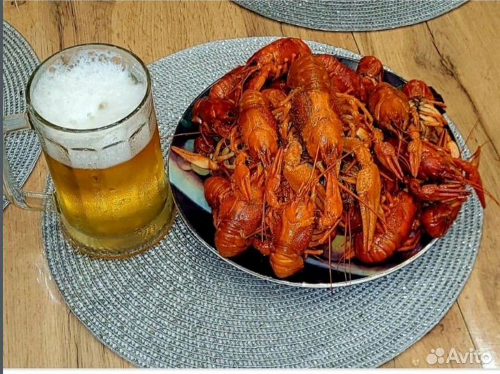 Раки живые и вареные (розница / опт )