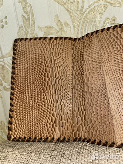 Кожаная обложка на паспорт СССР