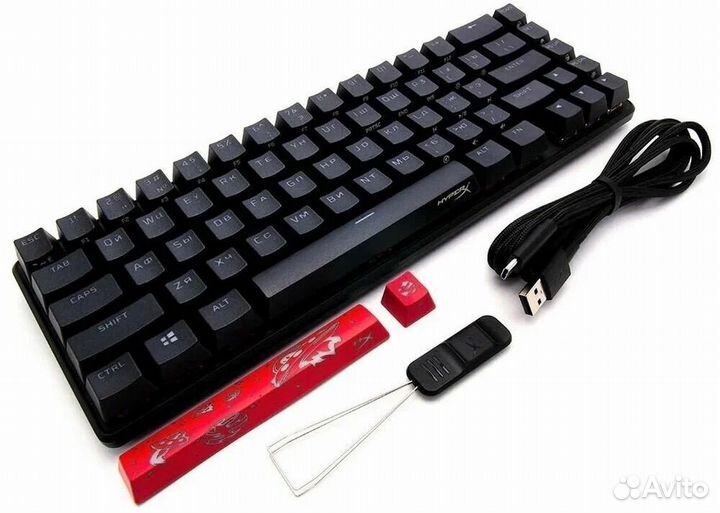 Клавиатура HyperX Alloy Origins 65 игровая rgb