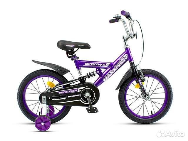 Детский велосипед с родительской ручкой