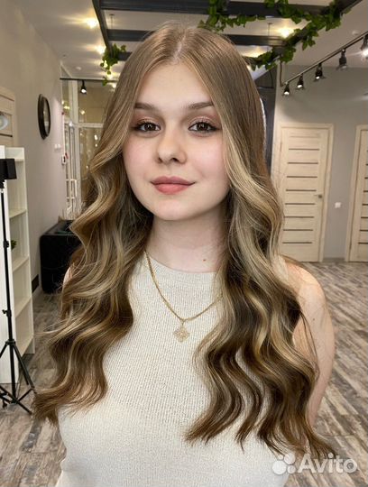 Окрашивание волос / стрижка