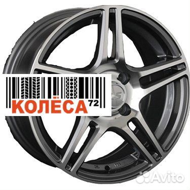 LS Wheels LS770 6.5x15 4x100 ET45 Dia54.1 GMF