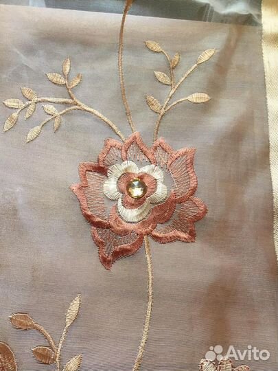 Шторы тюль 2 шт., в идеальном состоянии