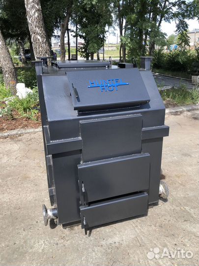 Твердотопливный котёл длительного горения