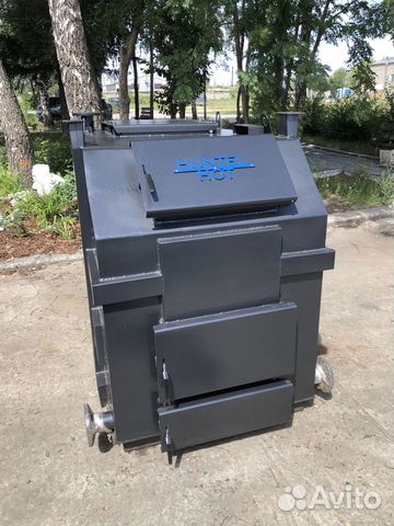 Твердотопливный котёл длительного горения