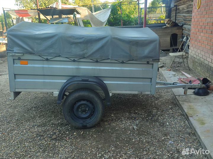 Прицеп легковой 2*1.25*0.5m