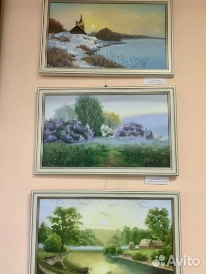 Картина маслом на холсте