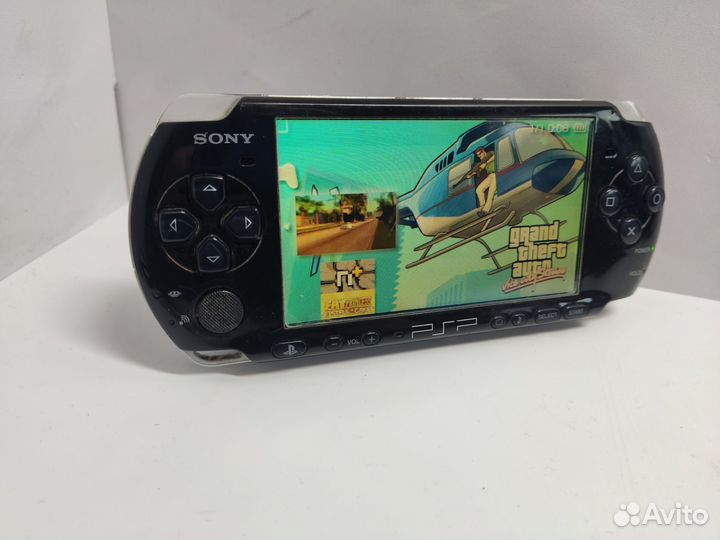 Прошитая PSP 3008 4Gb+игры