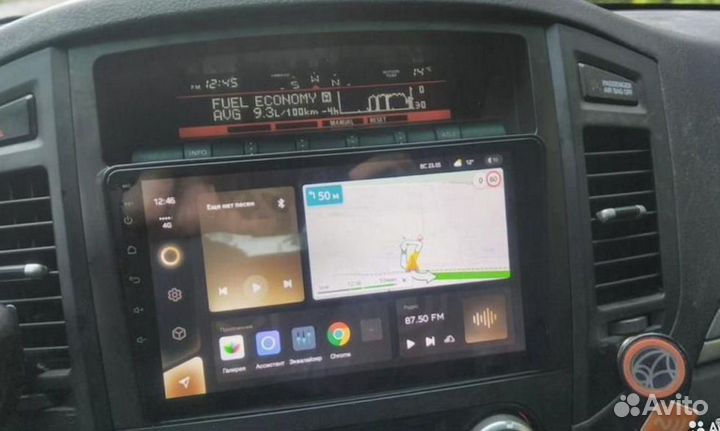 Магнитола Mitsubishi Pajero 4 Android IPS