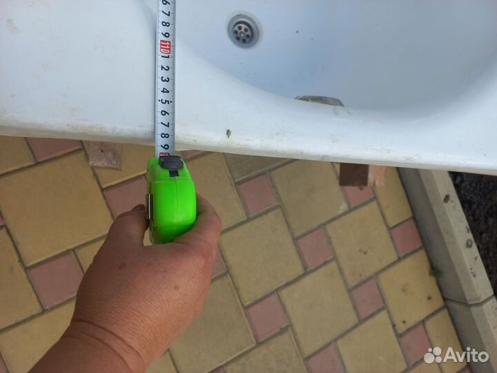 Ванная акриловая бу 120 на 70