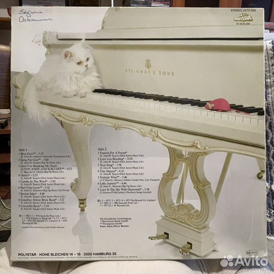 Винил Elton John, Joe Cocker