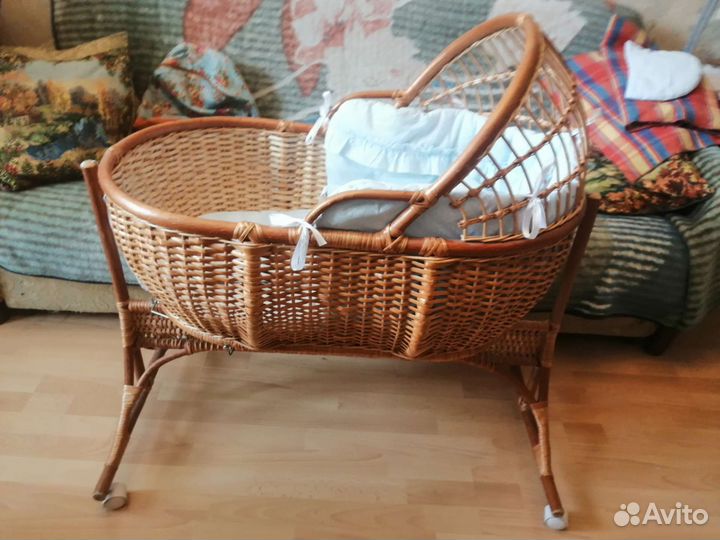 Люлька колыбель плетеная