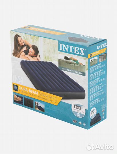 Надувной матрас intex новый