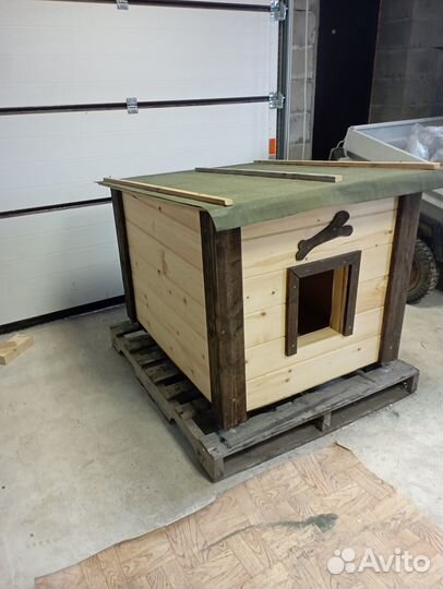 Будка для собаки утепленная