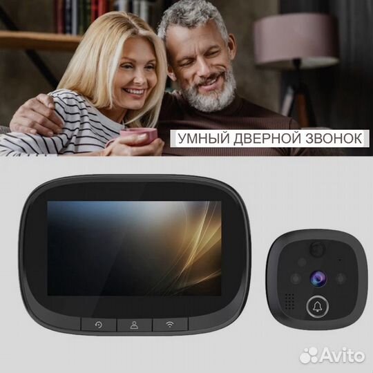 Дверной видеоглазок с Wi-Fi Новые