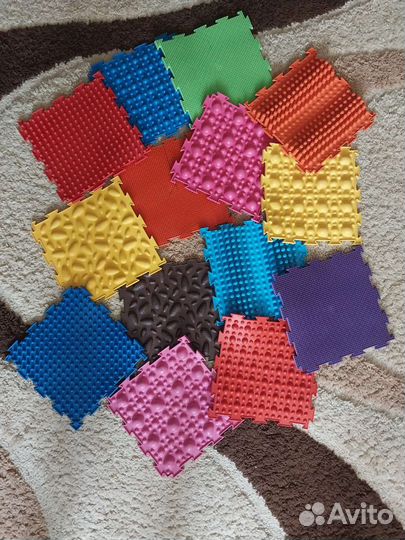 Модульный массажный коврик орто ортодон