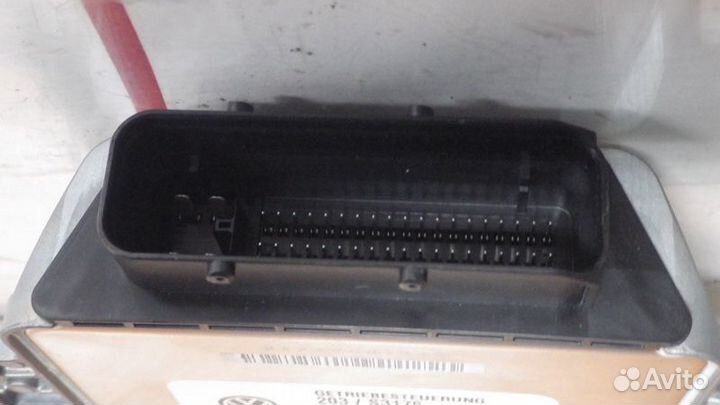 Блок управления АКПП 6 фольксваген поло рестайлинг