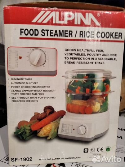 Продам пароварку Alpina SF 1902