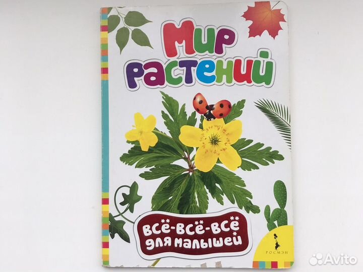 Мир растений. Развивающая книжка для малышей