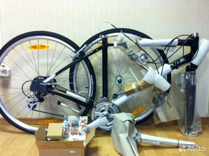 Ремонт велосипедов с выездом, сборка из коробки