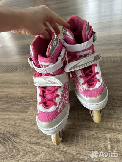 Ролики детские раздвижные 34-37