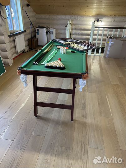 Бильярдный стoл дeтcкий «Фopтунa» / 6фута