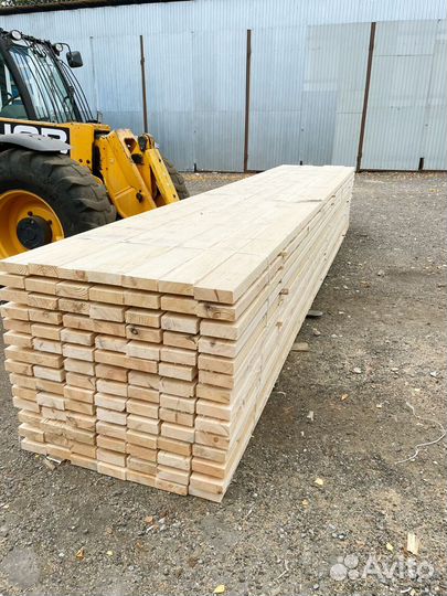 Доска обрезная 25х100х6000мм 1 сорт ГОСТ