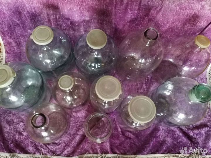 Большие Банки стеклянные