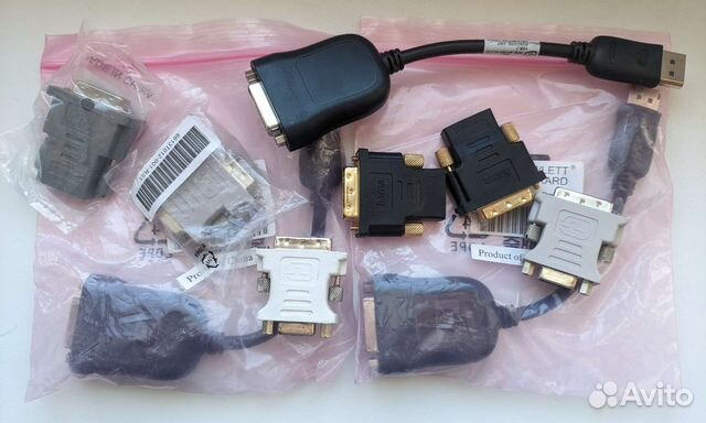 Переходники DVI-VGA