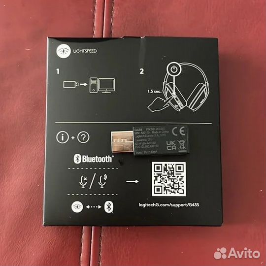 Наушники Logitech g435