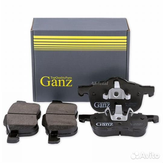 Колодки передние volvo S6/S8/V7 GIJ09051