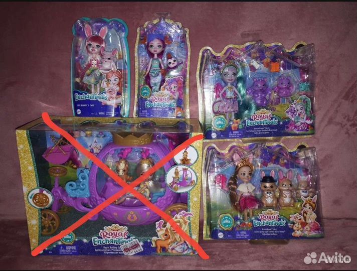 Enchantimals королевские, новые наборы