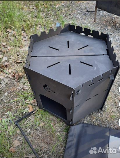 Печь/мангал/плита 3в1м