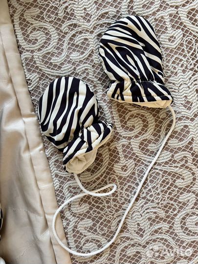 Зимний комбинезон для девочки 6 месяцев