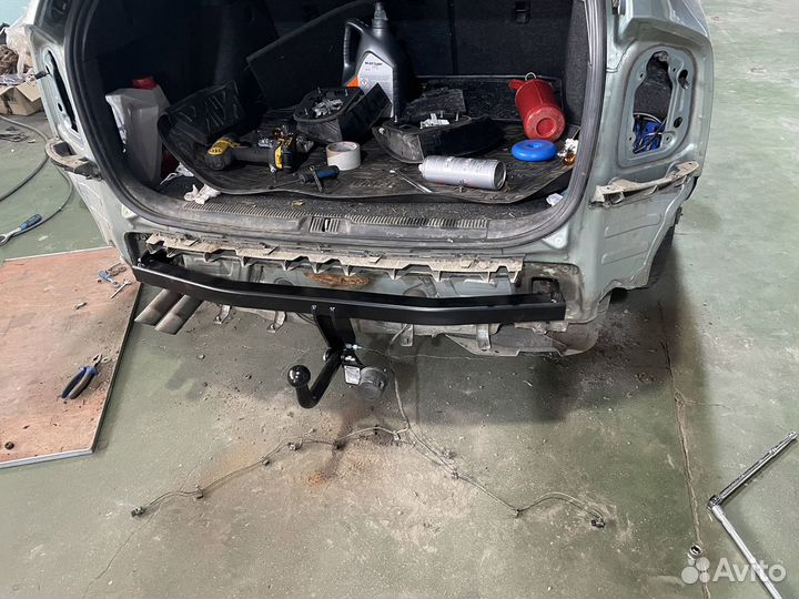 Фаркоп skoda octavia II 04-13 вкл. scout