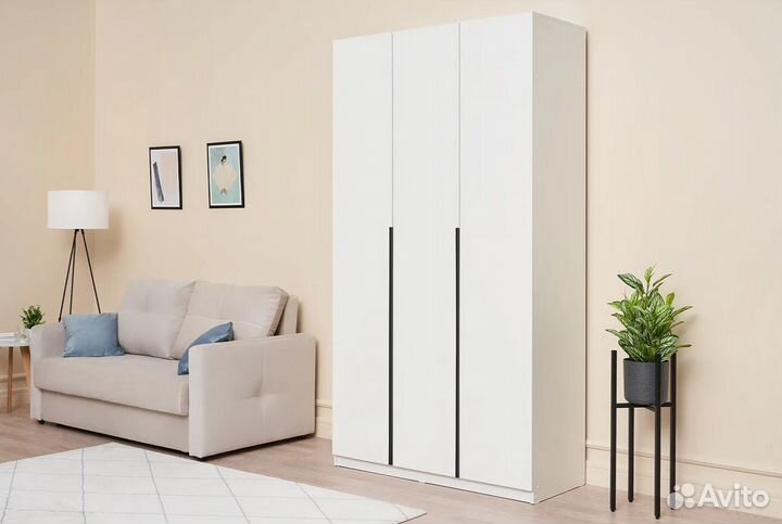 Шкаф распашной белый с доставкой