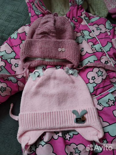 Вещи пакетом зимние на девочку 68-86