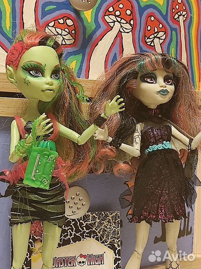 Кукла Монстер Хай Венера и Рошель - Зомби Шейк