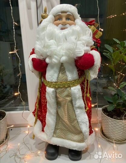 Фигура дед мороз 61см. Новый