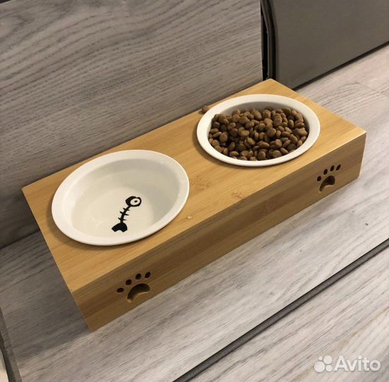 Миски на подставке для животных, кошек, собак