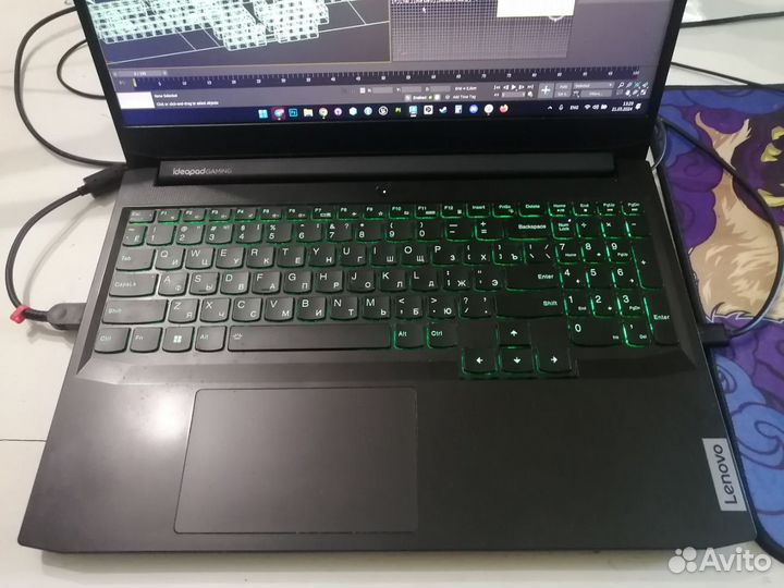 Игровой ноутбук Lenovo IdeaPad Gaming 3 15ACH6 GeF