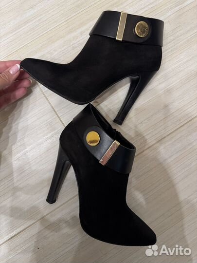 Ботильоны Vicini Италия 38 р замша/кожа