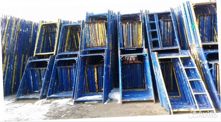 Леса строительные рамные